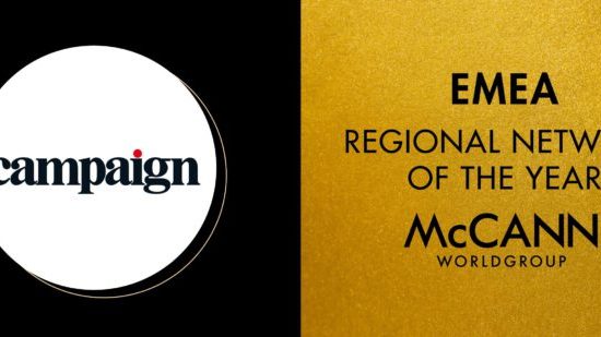 McCann Worldgroup Europe “Advertising Agency Network of the Year”
