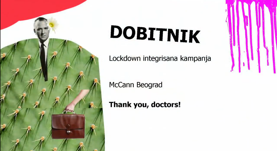 Special recognition LOCKDOWN integrated campaign for "Thank you, doctors" 1